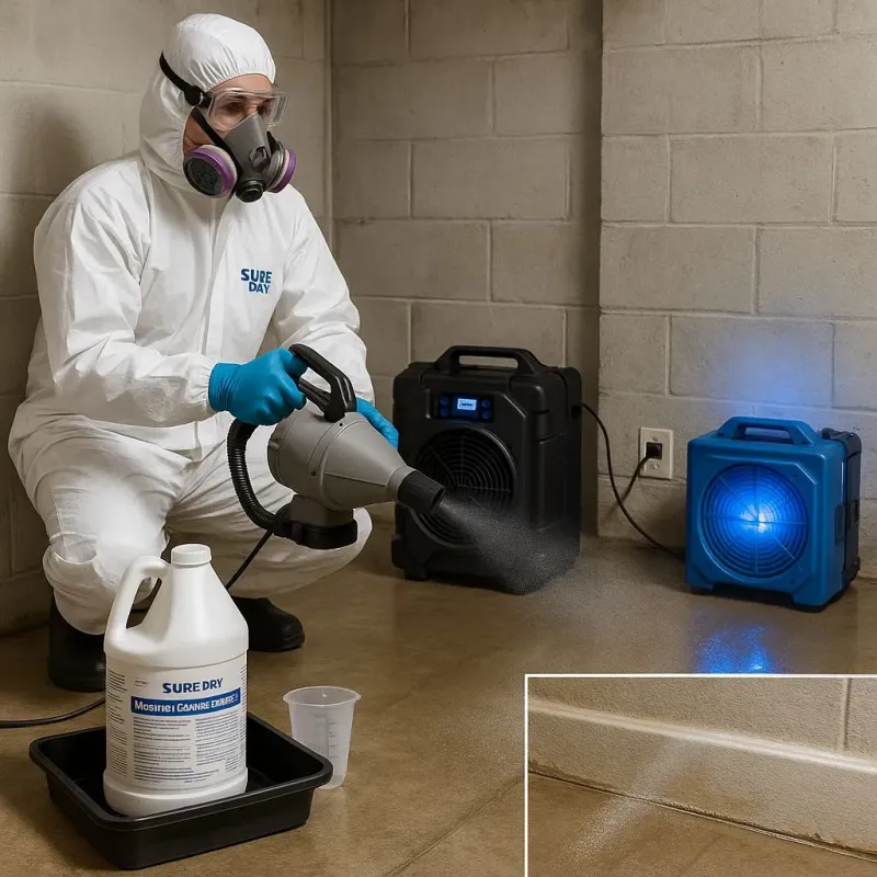 Sanitization and Odor Removal process in Pharr, TX