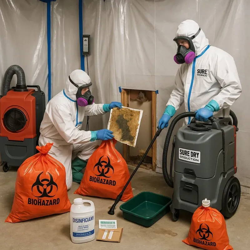 Contaminated Water Handling Protocols process in Pharr, TX