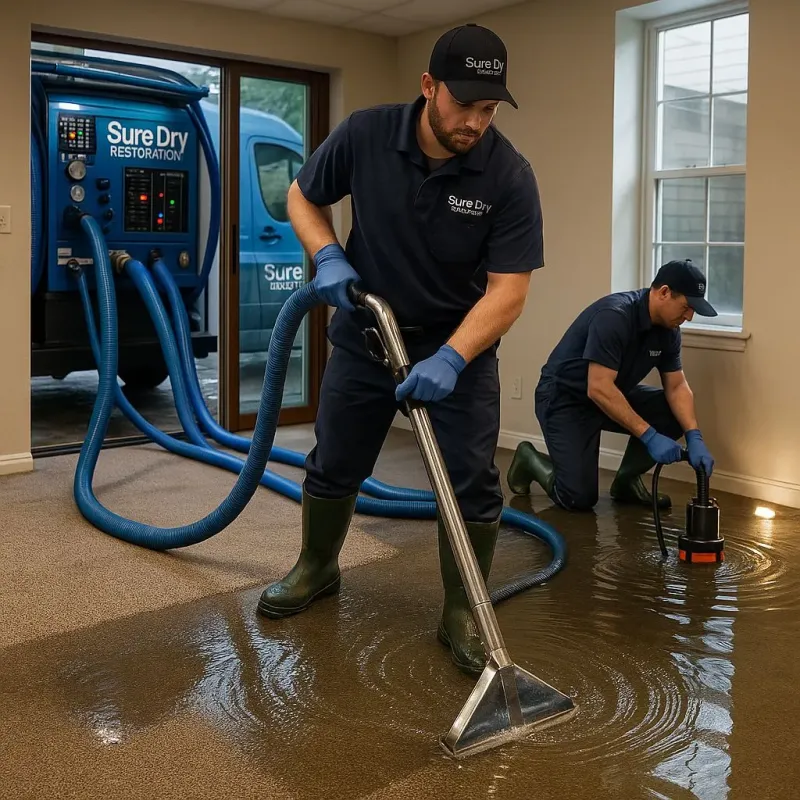 Water Extraction and Removal process in Pharr, TX